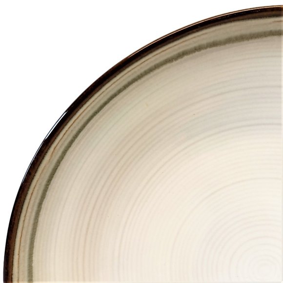 Set/4 Sango Jetta Black 7-5/8" Salad Side Plates 2012-2018 Stoneware #4830 A2 - Picture 2 of 5